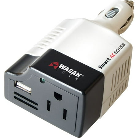 Wagan Smart AC 80 Watt Inverter with USB