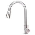 thumbnail image 2 of Grifo mezclador de cocina G3/8, doble salida de agua, rociador extraíble, grifo telescópico para fregadero, grifo de agua, 2 of 8