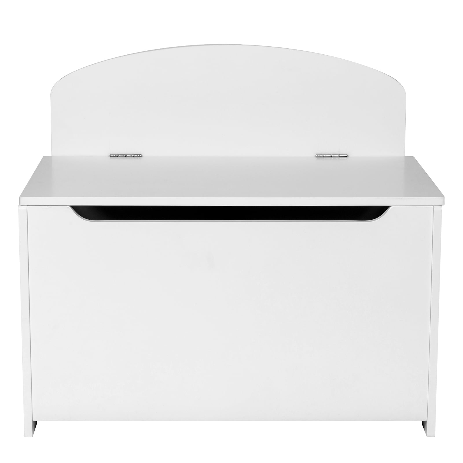 Wooden Toy Box And Storage Chest，Entryway Bench With 2 Safety Hinges