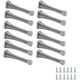 thumbnail image 1 of Tope de puerta con resorte de 12 piezas de Amazon Basics - Cromo pulido, 1 of 5