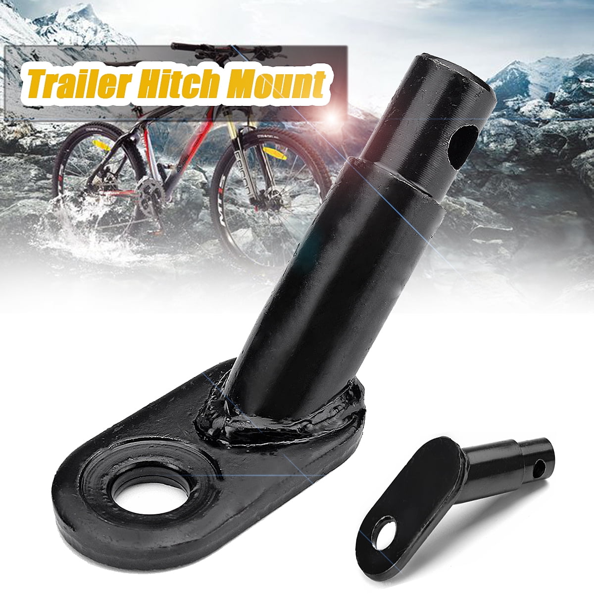 bike trailer hitch connector