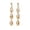 F, variant on Summer Bohemia Seashell Pearl Stud Earrings for Everyday Beachy Accessorizing Ocean Jewelry Accessories for Women
