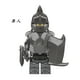 thumbnail image 5 of Set de 8 Minifiguras Medievales de la Serie Épica – Cuerpo de Orcos, Figuras de Bloques de Construcción para Coleccionistas, 5 of 9