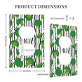 thumbnail image 3 of KLL Broccoli 2 Pattern Electrical Outlet Covers, 3" x 5" 1 Pack Electric Receptacle Plug Covers for Decorator Receptacle Outlet & Switch-Style S, 3 of 6