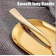 thumbnail image 4 of Althee 100 Piece Gold Plastic Forks - 7.4inch Gold Forks Disposable - Gold Plastic Silverware, 4 of 5