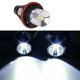 thumbnail image 3 of 1 par de lámparas de bombillas de Halo con marcador de ojo de Ángel Led blanco de 8000k Afortunado Sencillez, 3 of 4