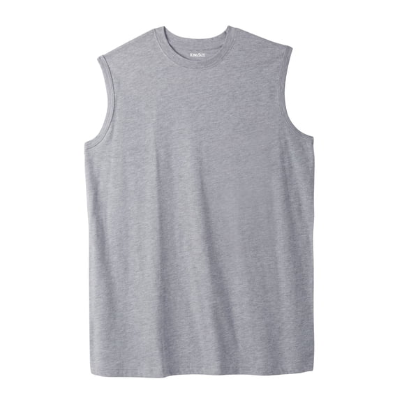 KingSize Men's Big & Tall Shrink-Less Lightweight Muscle T-Shirt