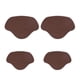 thumbnail image 2 of Plantillas de agarre rápido para talón Reparación de talón Inserción de de subsidio para el talón de los pies Inserciones de cojín para - café Sunnimix Almohadilla para el talón del zapato de los apretones del talón, 2 of 8