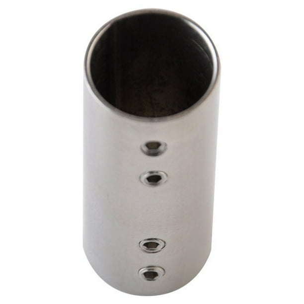 Riwesomey Cilindro de tubo Tubos rectos Conector Espejo Pulido Tubo Montaje Yates Marines Kayaks Pesca Bombillas para automóviles
