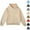 Khaki, variant on Zylanna Men's Pullover Hoodies, Elastic Workout Running Hooded Sweatshirt Long Sleeve Athletic Jacket with Pockets Khaki Size M