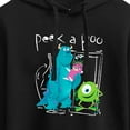 thumbnail image 3 of Monsters Inc. - Peek A Boo  - Juniors Cropped Pullover Hoodie, 3 of 5