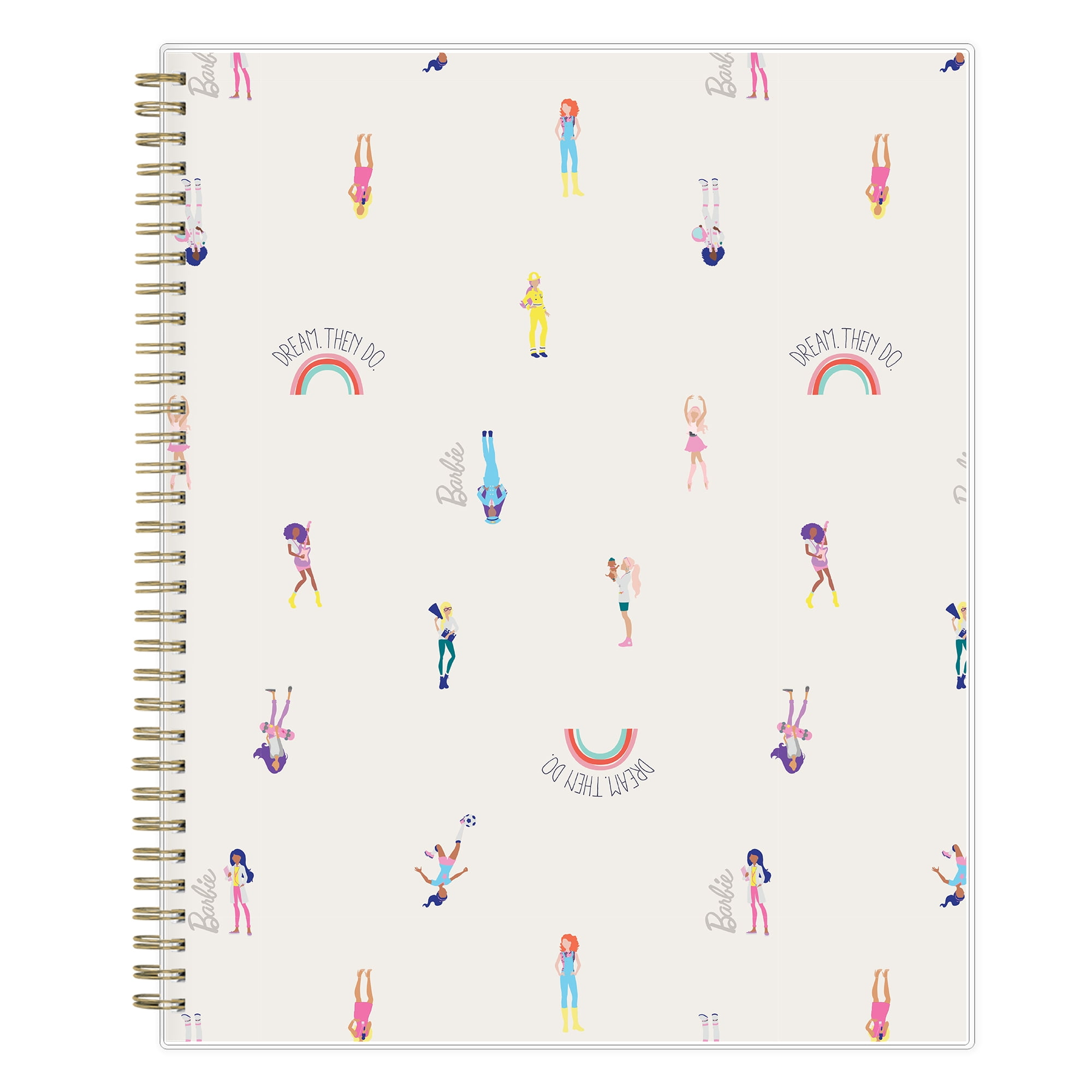 2022-2023 Weekly/Monthly Planner, 8.5x11, by Barbie for Blue Sky, Dream Then Do
