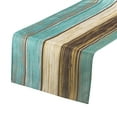 thumbnail image 1 of Mesa Camino 108" x 13", Retro Algod?n Lino Mesa Camino, Verde y Gris Unique Bargains caminos de mesa, 1 of 6