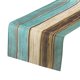 thumbnail image 1 of Mesa Camino 108" x 13", Retro Algod?n Lino Mesa Camino, Verde y Gris Unique Bargains caminos de mesa, 1 of 6