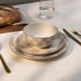 thumbnail image 2 of Thyme & Table Celine Ceramic Dinner Plate Tan, 2 of 4