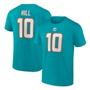 NFL Tyreek Hill Miami Dolphins Rams Mens Name & Number Short Sleeve Tee