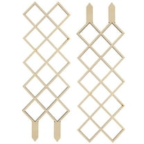 2 Pcs Lattice Trellis Plant Climbing Frame Practical Plants Fence Support