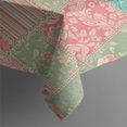 thumbnail image 4 of Pioneer Flower Floral Print Pattern Rectangle Tablecloth 60"x120", Waterproof Polyester Table Cloth, Wipeable Spillproof for Dining Camping Indoor Outdoor, 4 of 6