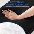 thumbnail image 3 of Almohada corporal de espuma viscoelástica YZ HOME para todo el cuerpo, color negro, 3 of 7