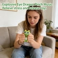 thumbnail image 4 of Pop-Eye Animal Squishy for Adults, Soft TPR Silicone Tactile Gadget, Dinosaur Rabbit Insect Squeeze Accessory, Slow Rebound Desktop Decor, Portable Hand Sensory Office Tool Multi Styles, 4 of 6