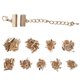 thumbnail image 2 of Collar DIY Accesorio Broche de Langosta Extensión Cadena Collar Pulsera Kit Joyería ANGGREK, 2 of 7