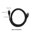 thumbnail image 4 of Black Display Cable Hd Multimedia Interface 2.1 Pvc Cord High Speed Support 4k 2160p 8k Durable Video Hd Cable For Monitor Tv Game Pc 1.5m / 4.9ft, 4 of 5