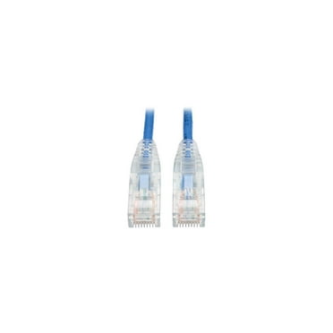 5ft Cat6 Gigabit Snagless Molded Slim UTP Patch Cable (RJ45), Blue