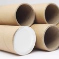 thumbnail image 4 of WHAMVOX Lot de 50 Embouts de Tube d'Expédition Ronds en Plastique Blanc pour Protection de l'Expédition, 4 of 8
