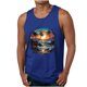 thumbnail image 1 of Casual Tops de Verano de la Moda de los Hombres sin Mangas Impreso Cuello Redondo, Camisa Ligera Y Cómoda para Diario, 1 of 5