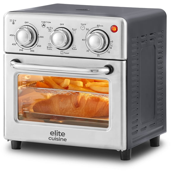 Elite Cuisine EAF0285 8L Air Fryer Convection Toaster Oven