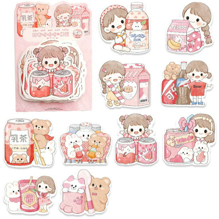 Transparent cut stickers/Ama/handbook stickers/diary stickers - Shop  littlehandart Stickers - Pinkoi