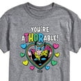 thumbnail image 3 of Marvel Thor - Valentine You're Athorable - Men's Short Sleeve Graphic T-Shirt, 3 of 5