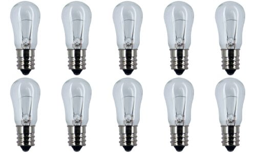 Bulbs 12.8/14 V 28.16/8.26 W Amber CEC Industries #2357A Box of 10 