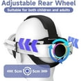 thumbnail image 3 of RGB Head Strap with Battery for Meta/Oculus Quest 3/Quest 3S, 10000mAh Battery Pack for Extended 8H of Playtime, Fast Charging VR Power, Adjustable Elite Strap Enhanced Support and Balance, 3 of 7