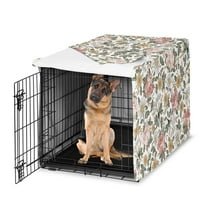 Sweet Jojo Designs Vintage Floral Girl Dog Crate Kennel Cover 48in.