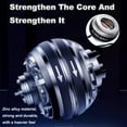 thumbnail image 3 of Metal Torque Ball Hand Exerciser - Gyro Wrist Trainer with LED Counter & Color-Changing Light, Grip Strength Tool, 3 of 13