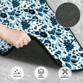 thumbnail image 3 of Naloa Daisies Flowers Car Foot Mat Set of 4 Pieces - Universal Floor Liner Neoprene Full Set Floor Mats for Cars Trucks SUV, 3 of 7