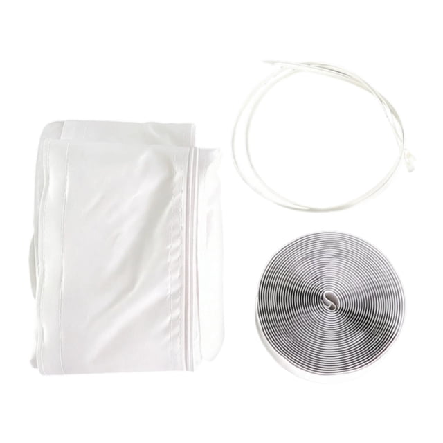 Kit de ventana para unidad de aire acondicionado, kit de tela aislante térmico, sellado completo de alta resistencia para ventana. 400cm x 40cm