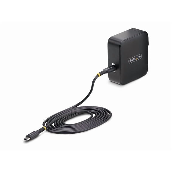 StarTech 140W USB-C Wall Charger - USB-IF Certified - PD 3.1 Portable GaN Charging Power Adapter - 6ft/1.8m USB-C to USB-C Cable   1014GCN-WALL-CHARGER