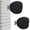 Black, variant on Xrouty Garden Hose Reel Cover Pvc, Black Weather and Frost-proof Hose Cover, Drawstring for Patio Lawn Garden, Garden Winterizing 22"x 22"x 12"