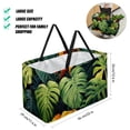 thumbnail image 2 of Tropical Plants Large Capacity Reusable Toy, Picnic, and Storage Basket - Foldable Oxford Cloth Material for Ultimate Convenience, 2 of 7