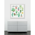 thumbnail image 4 of Marmont Hill "Cute Cacti" by Molly Rosner Framed Painting Print, 4 of 6
