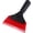 Red Blade, variant on FOSHIO Small Squeegee with 5 Inch Green Rubber Blade Mini Wiper Window Tinting Tools for Mirror Glass Window Cleaner with Non-Slip Handle