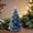 D, variant on Generic Christmas Tree Figurine Natural Hand-Made Mold Crystal Gravel DIY Resin Craft Tree Christmas Statue Home Decoration Souvenir Suitable for Home