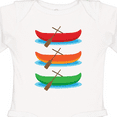 thumbnail image 4 of Inktastic Canoe Boating Canoeing Boys or Girls Long Sleeve Baby Bodysuit, 4 of 5