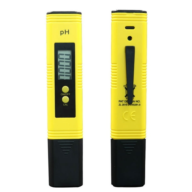 Ph mètre, testeur de pH 0,01 Ph Précision Testeur de qualité de l'eau avec  plage de mesure de pH 0-14 pour Househ
