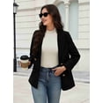 thumbnail image 5 of Ekouaer Womens Mock Neck Thermal Top Long Sleeve Base Layer with Thumbholes Warm Winter Undershirt Slim Fit Thermal Wear, 5 of 9