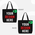 thumbnail image 3 of Custom Tote Bag, Custom Bags With Logo Personalized Large Shopping Bags Reusable Grocery Bags Bulk For Women Teachers Gifts, 3 of 8