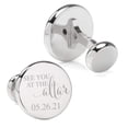thumbnail image 2 of See You at the Altar Custom Photo Cufflinks, 2 of 4