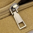 thumbnail image 5 of ibiyuan Canvas Messenger Bag Women Retro Solid Color Canvas Messenger Bag Fashion Casual One Shoulder Daily Travel Shopping Handbag, 5 of 8